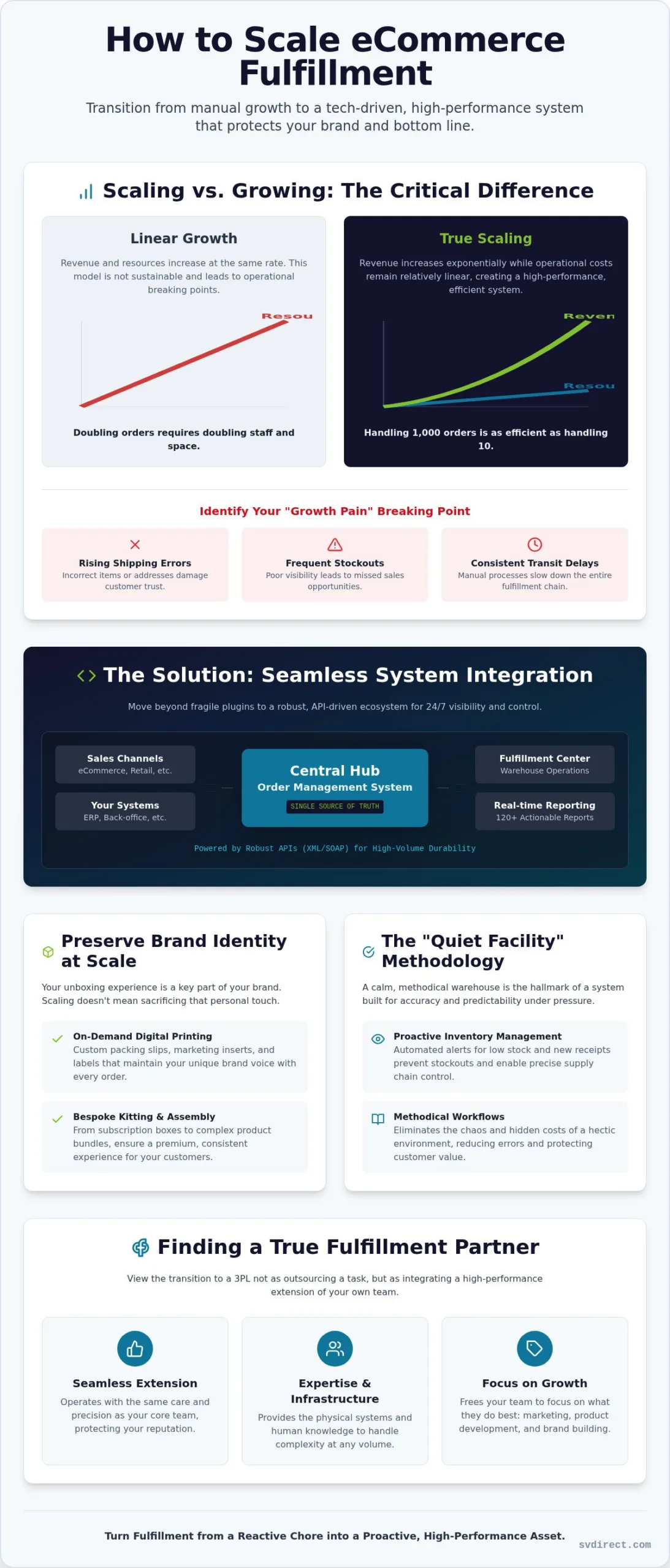 How to Scale eCommerce Fulfillment: The Strategic 2026 Guide
