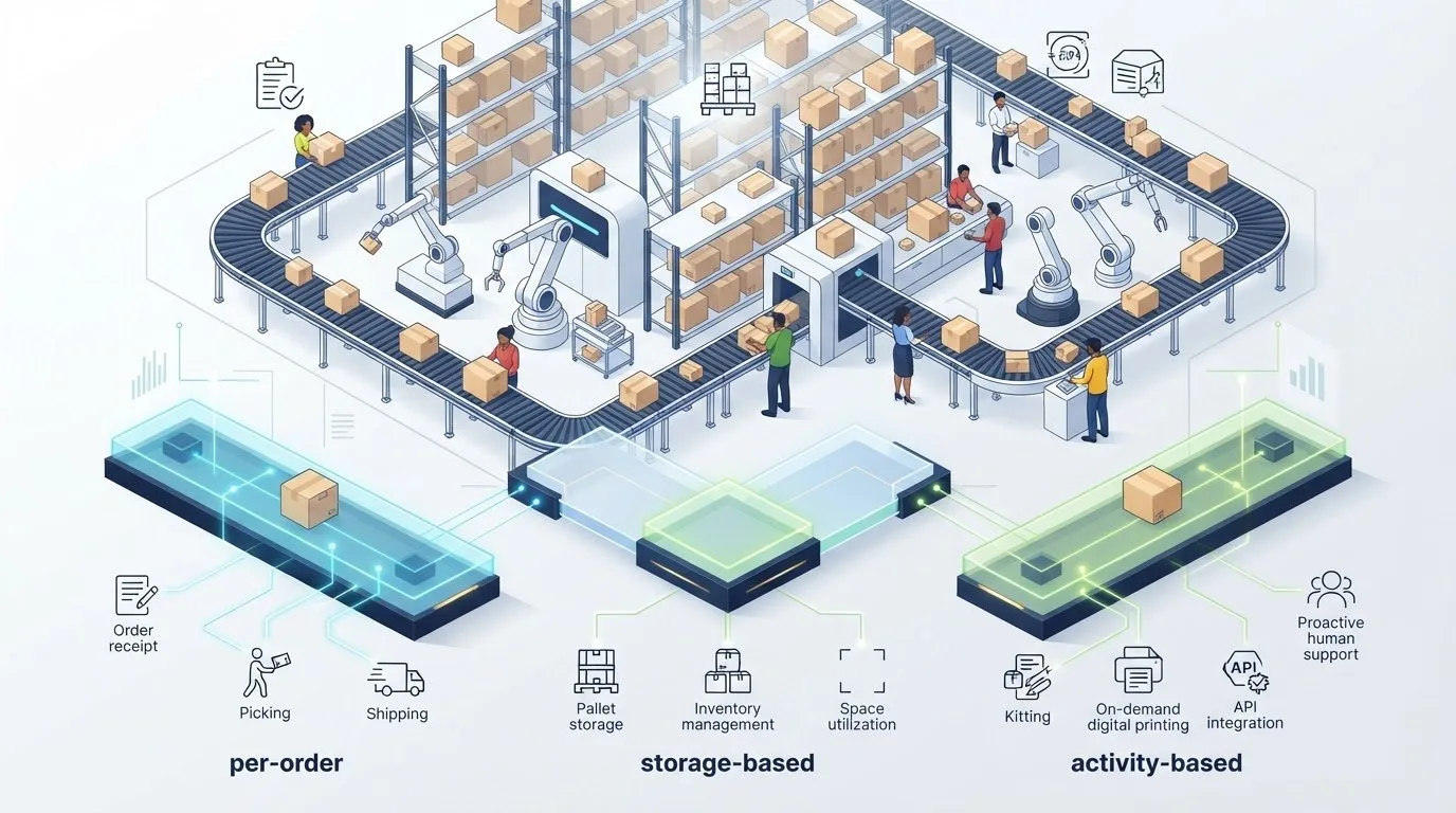 Fulfillment Pricing Models Comparison: The 2026 Guide to 3PL Costs