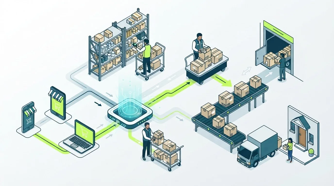 Ecommerce Order Processing Workflow: From Checkout to Delivery